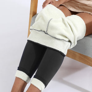 Winter Leggings Warm Thick High Stretch Lamb