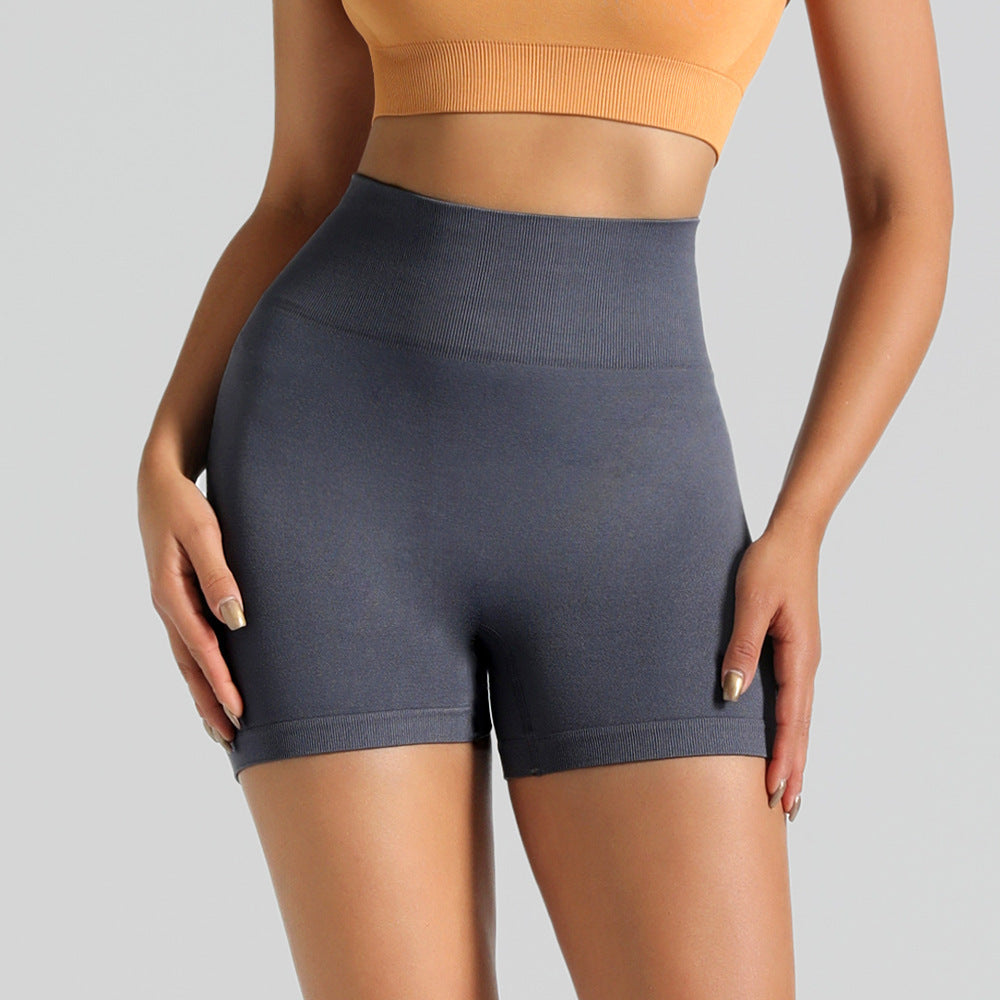 Outdoor Seamless Yoga Shorts Hip