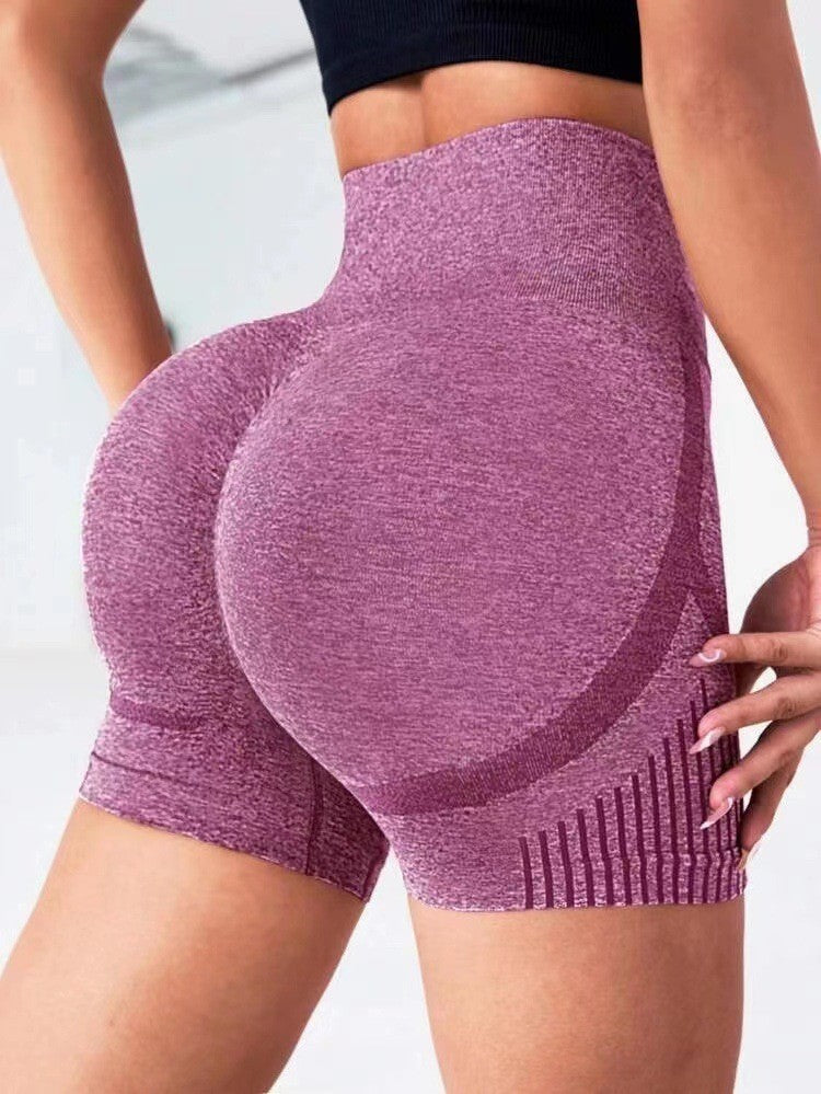 Yoga Leggings Seamless High Elastic Casual Shorts