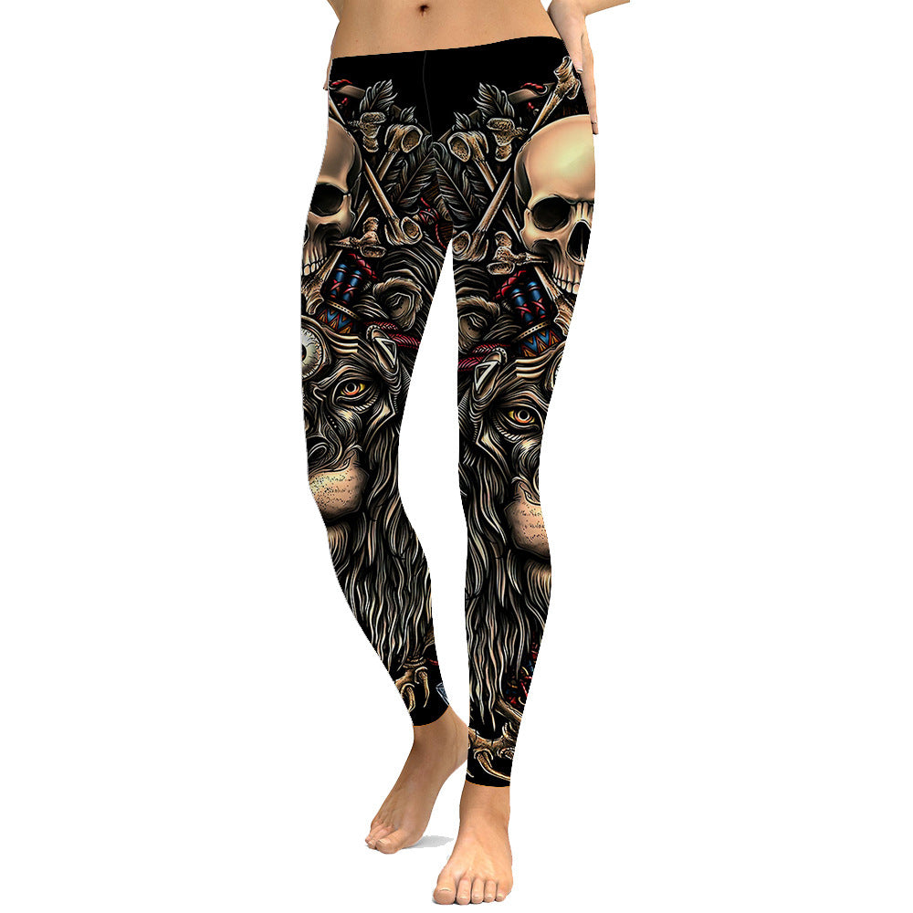 Halloween Leggings For Women's