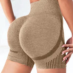 Yoga Leggings Seamless High Elastic Casual Shorts