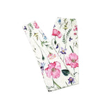 Flower Print Elastic Skinny Casual Leggings