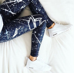 Printing Leggings Breathable Woman Pants