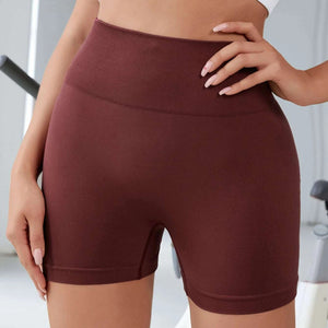 Outdoor Seamless Yoga Shorts Hip