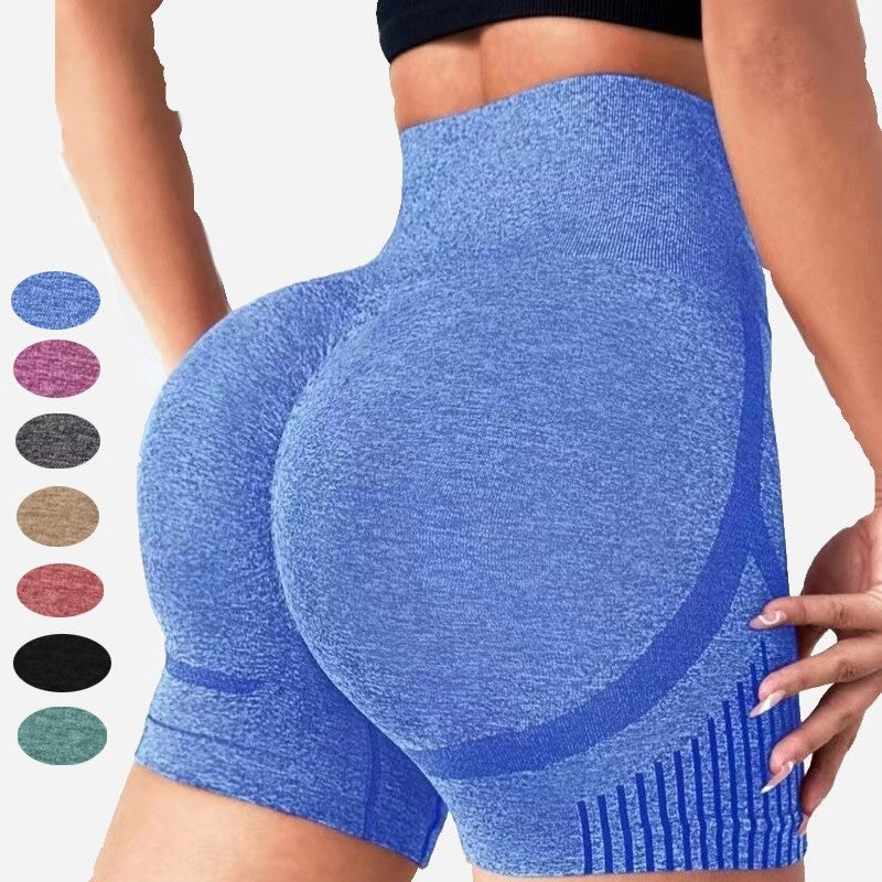 Yoga Leggings Seamless High Elastic Casual Shorts