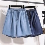 Lyocell Denim Shorts For Women