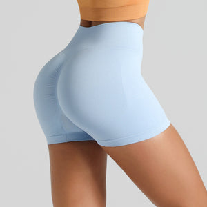 Outdoor Seamless Yoga Shorts Hip