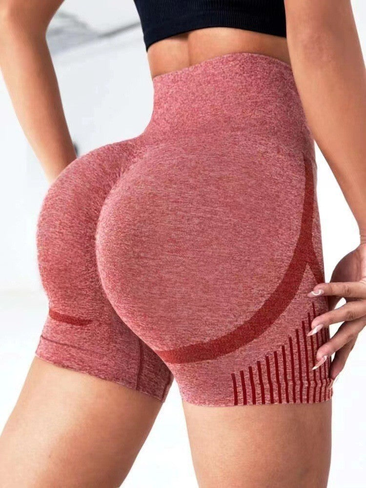 Yoga Leggings Seamless High Elastic Casual Shorts