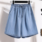 Lyocell Denim Shorts For Women