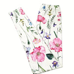 Flower Print Elastic Skinny Casual Leggings