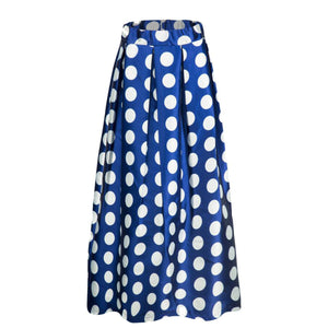 Skirt Retro Dots Large Swing Mid Skirt