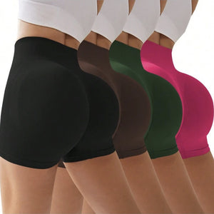 Outdoor Seamless Yoga Shorts Hip