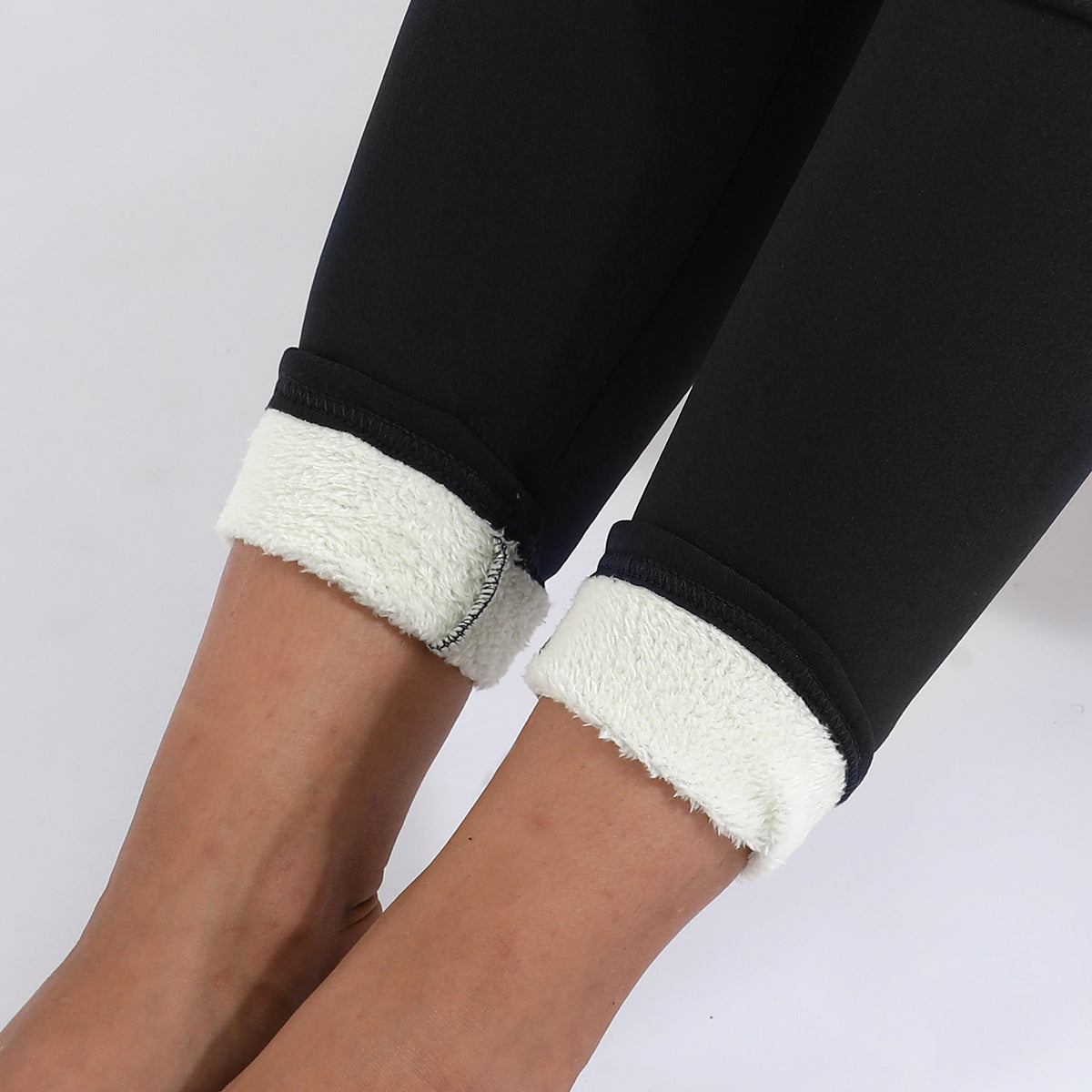 Winter Leggings Warm Thick High Stretch Lamb